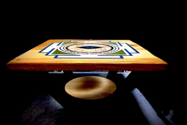 table sri yantra